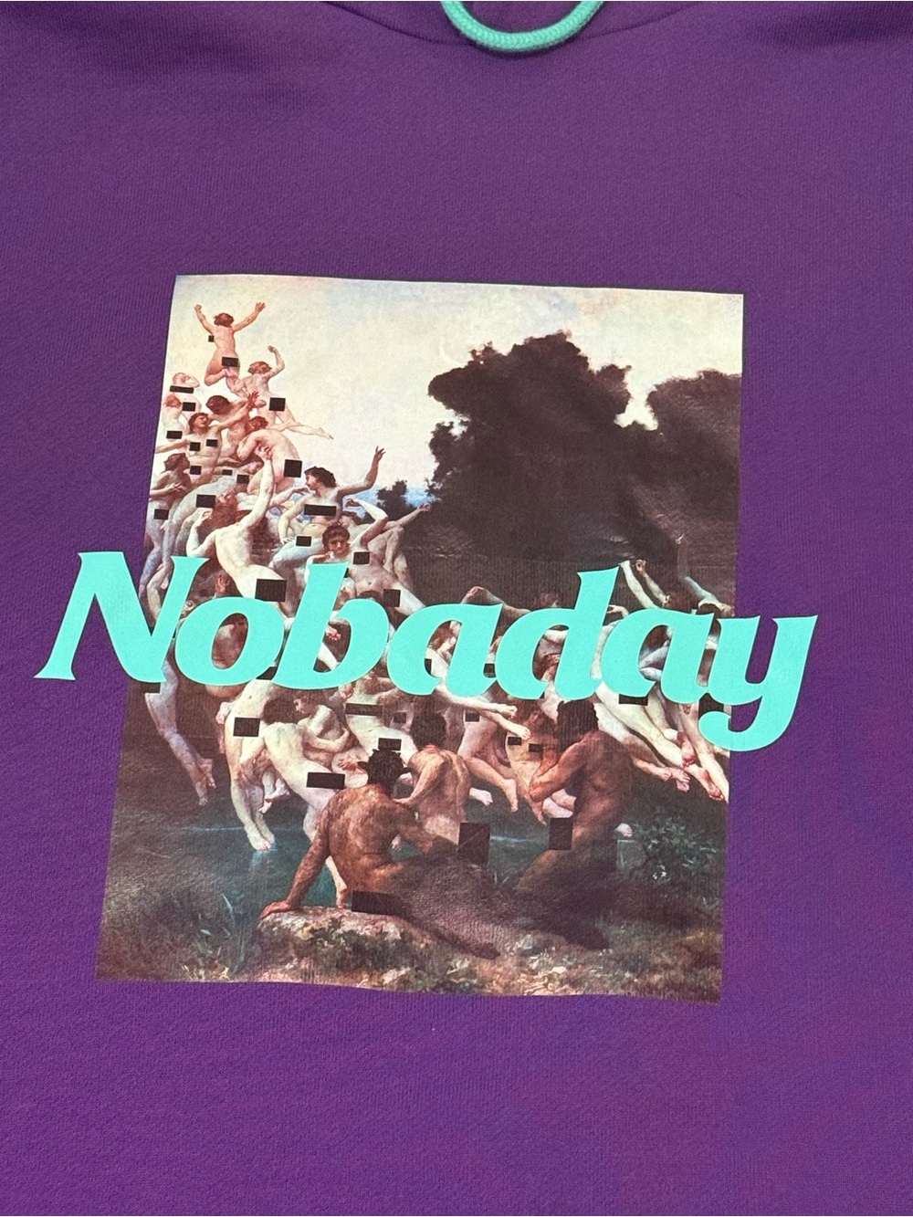 Outerwear By Never Been Done NOBADAY Snowboards Hoodie Pullover size M